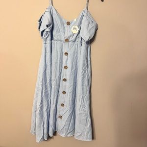 Pink Blush Maternity Dress